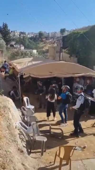 Israeli soldiers violently raided a peaceful demonstration by Palestinians. Hundreds took part in a marathon last Friday to protest the Sheikh Jarrah ethnic cleansing.