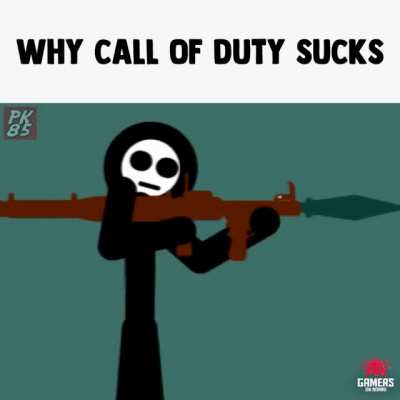 This is why Call of Duty sucks ...