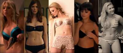 Which one would be the best fuck? How would you enjoy the night with her? - Kaley Cuoco, Kate Mara, Natalie Dormer, Selena Gomez, Chlo&Atilde;&laquo; Grace Moretz