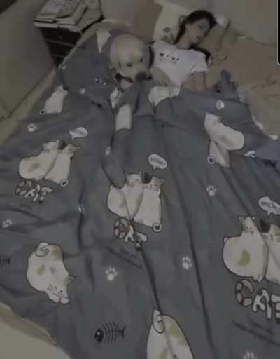My hooman is cold