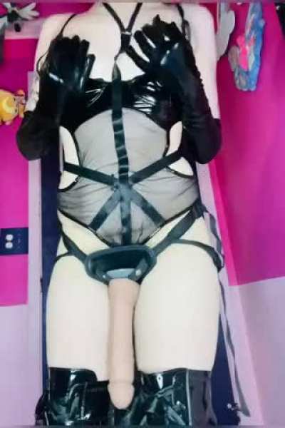 Who wants a turn taking Goddess’ cock first? You must start by gagging on it, to get it nice and wet for your slutty little fuckhole. Suck me off well enough and I’ll pound your ass raw