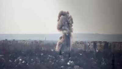 Footage from avdiivka
