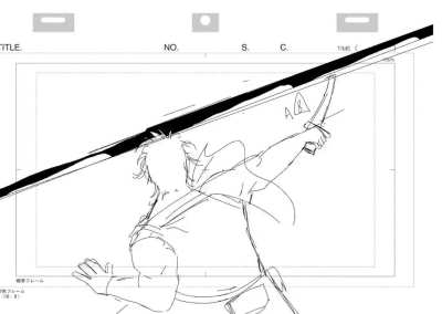 Yami Sukehiro Rough Key Animation Practice!