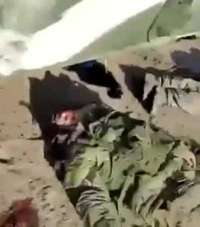 Dead Russian soldiers near Oleshki &amp;amp; Kherson region of Ukraine