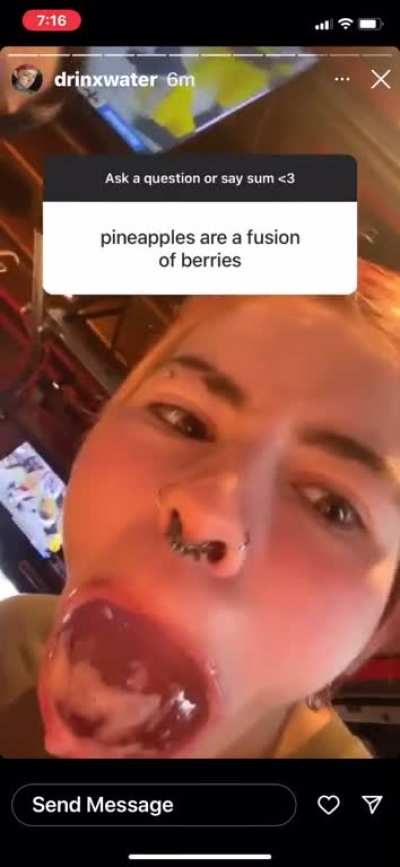What that mouth do 👀