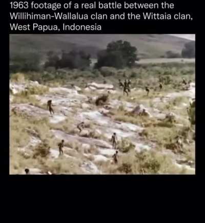Footage of two Indonesian clans battling it out (1963)