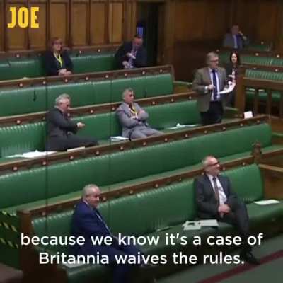 "Ask the Irish, ask the people of India, they'll give you chapter and verse about Britannia bending, breaking, inventing and waiving the rules." Lol Brilliant from SNP MP Brendan OHara.