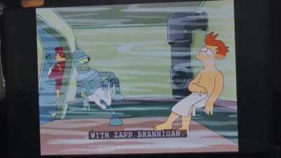 Futurama screams (as compiled by my 8yo)