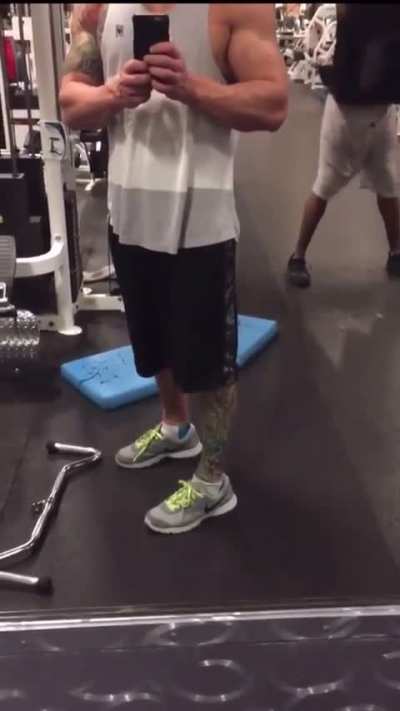 How dare you record somebody&rsquo;s&hellip;..appendage. Go workout and mind your business
