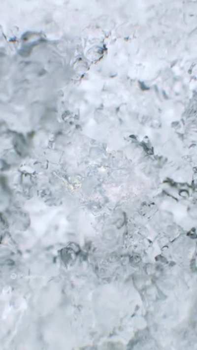 I zoomed into snow...