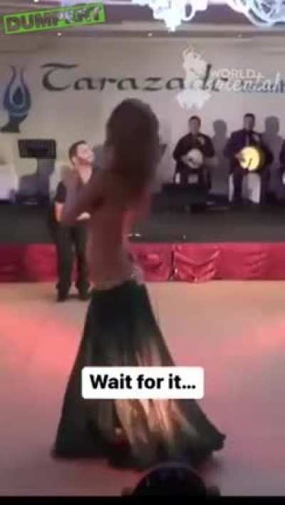 Man&rsquo;s Weird Neck Dance