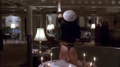 Erika Eleniak, Under Siege, 1992, 60 fps slow motion