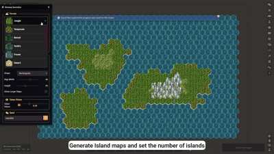 [System Agnostic] Hexlands 1.2.0 - Rivers, New Map Types, and Live Generation Preview