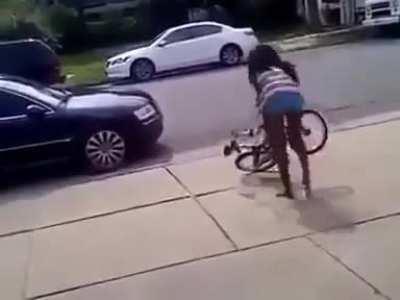 Don't touch a man's bike