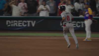 Trea Turner's World Baseball Classic Grand Slam covered from the field!