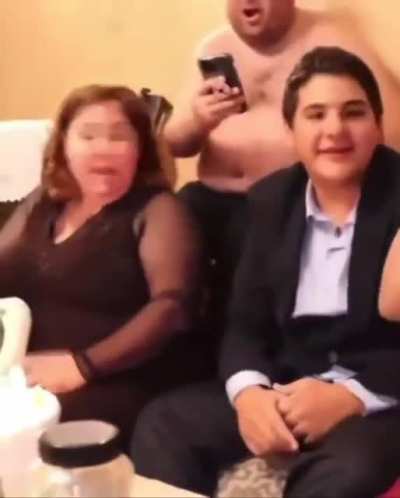 what a lovely family video! or not...