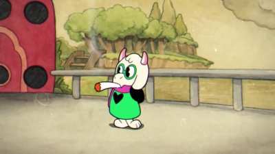 "Ralsei smokes a fat blunt" (1937) [Music:  