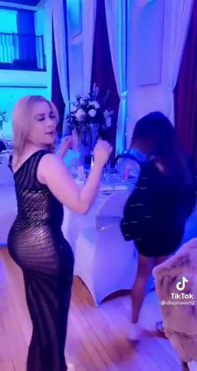 Latina milf having fun