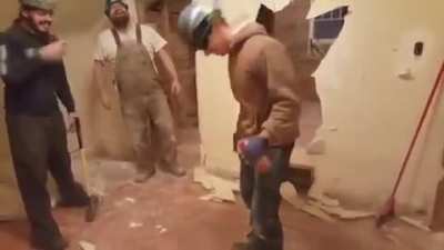 No drinking on the job!