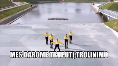 Jie daro truputį &scaron;ufelinimo