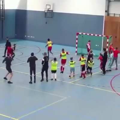 Kicking the ball