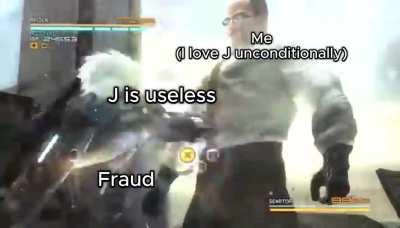 I will love J to the very end