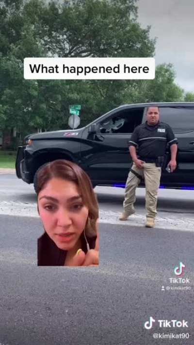 The Austin Police officer giving the road directions