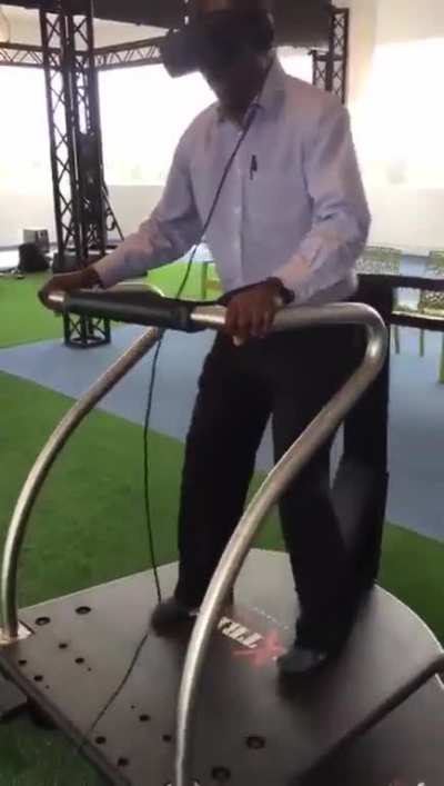 VR fun till you start falling