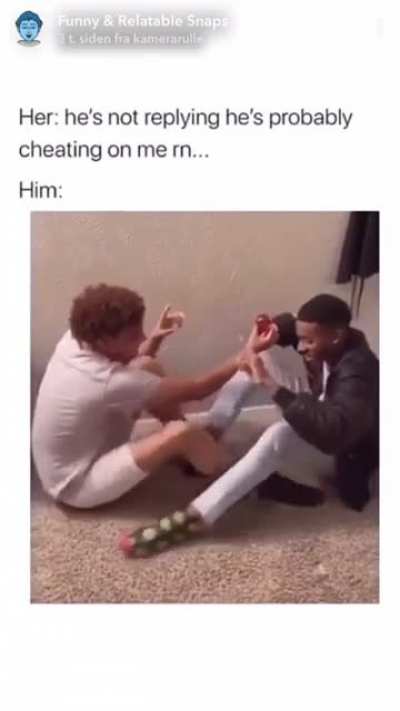 A very LIGHT-hearted situation