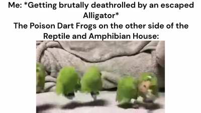 Dw I survived because its fangs didn't reach my hitbox