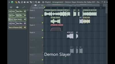 So I was listening to the Demon Slayer soundtrack and thought; "Hey, this sounds really similar to code vein. Like almost the same song similar." So I tried combining them and this is the result.
