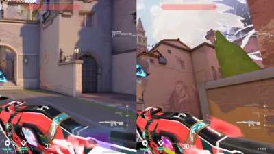 Viper's "Swoop peek" doesn't work on other smokes !