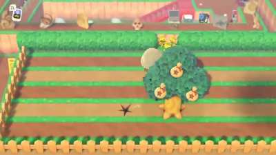 Very Proud of my rock quarry. The top section is for storing turnips & you can block everything off from visitors with one push of the yellow caution sign!