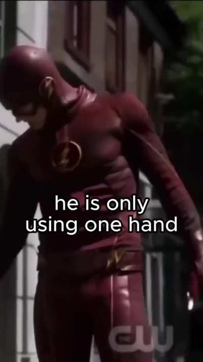 Impressive, Reverse flash would probably do this.