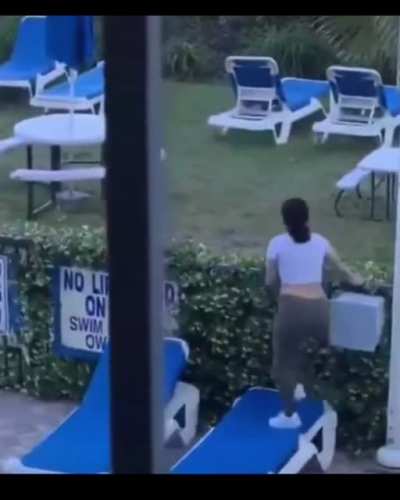 To climb a fence