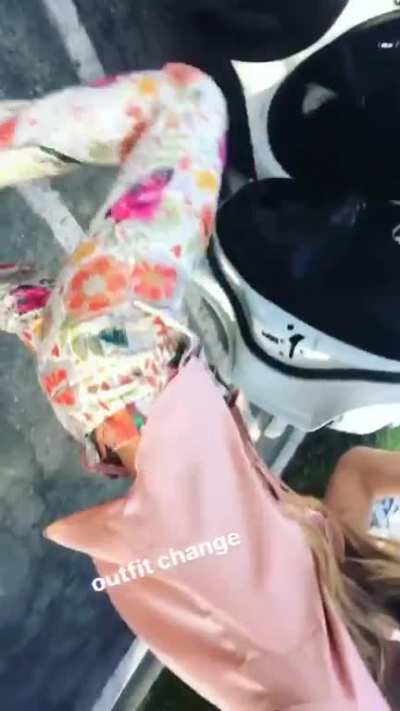 Outfit change