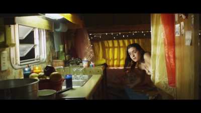 Paulina Gait&aacute;n butt and sideboob in Donde corre el agua (2017)