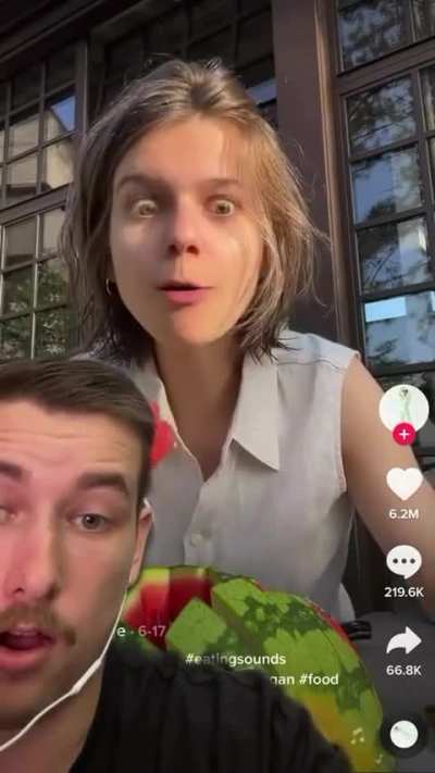 Somebody help this woman