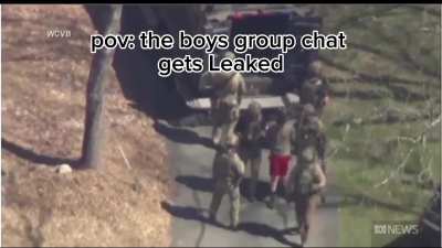 They boys group chat gets leaked