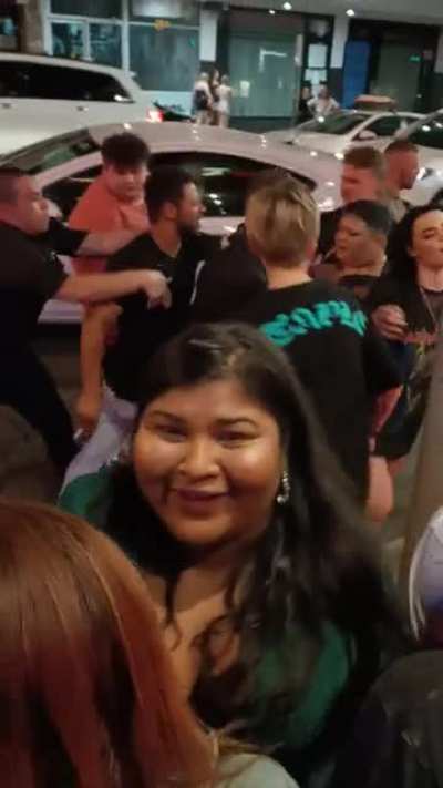Absolute scenes at The Beat last night.