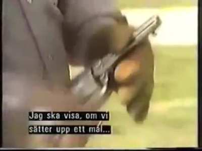Women hate it when you're this quick with your gun.