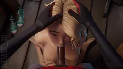 Gwen sucking dick (Fiase3D)