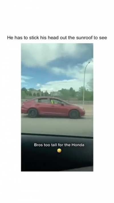 This is a true Honda fan despite the dimensions not designed for Americans/Europeans builds