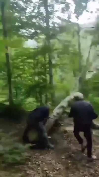 He nearly stuck the landing&hellip;