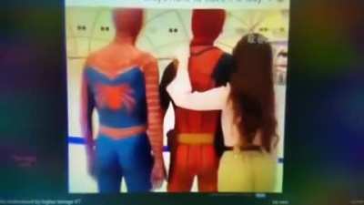 Eso no me lo esperaba versi&oacute;n spiderman XD