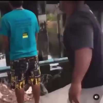 to try to trick someone