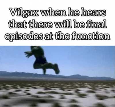 Can't escape him.