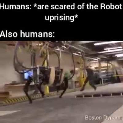 "there's no reason to be scared"