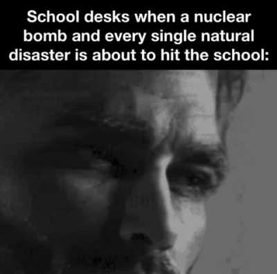 &bdquo;Hide under the desk&ldquo;