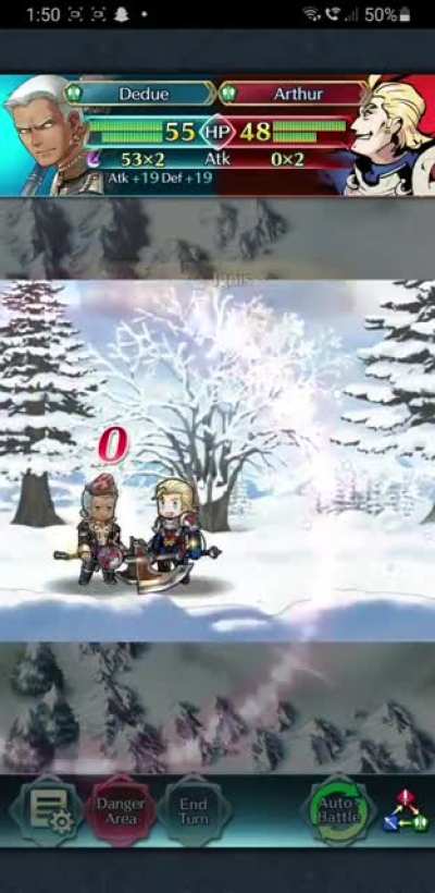 Dedue has the best crit line in the game